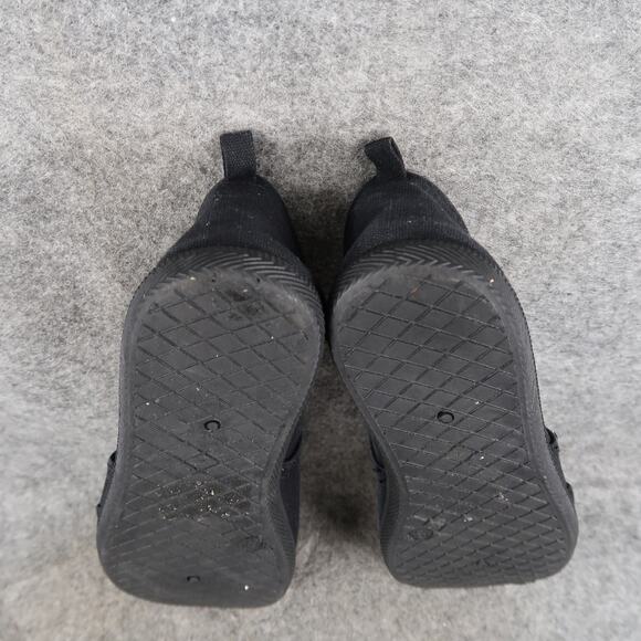 Casual Shoes Womens 6 7 Slip On Loafer Flats Sneakers Comfort Canvas Black - Picture 12 of 12